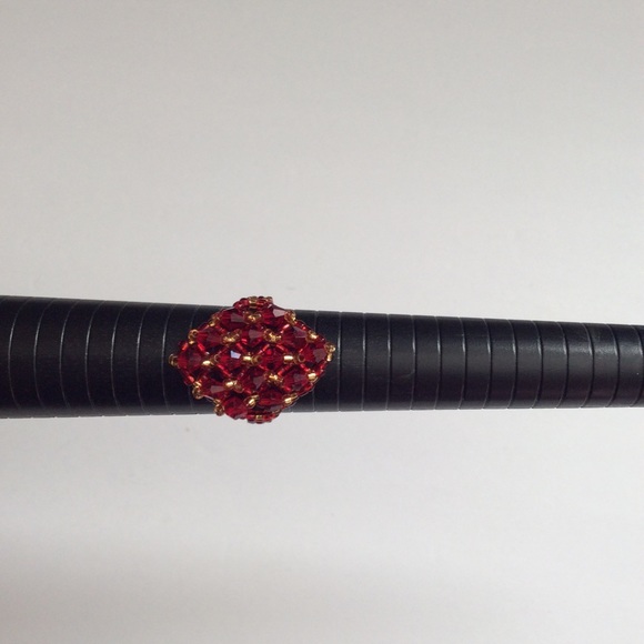 HANDMADE RING SIZE 11COLOR RED AND YELLOW - Picture 2 of 6